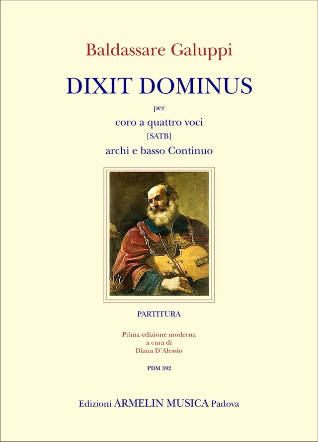 Armelin Musica Dixit Dominus noty pro sbor