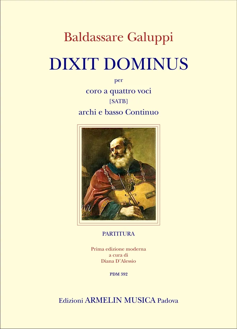 Armelin Musica Dixit Dominus noty pro sbor