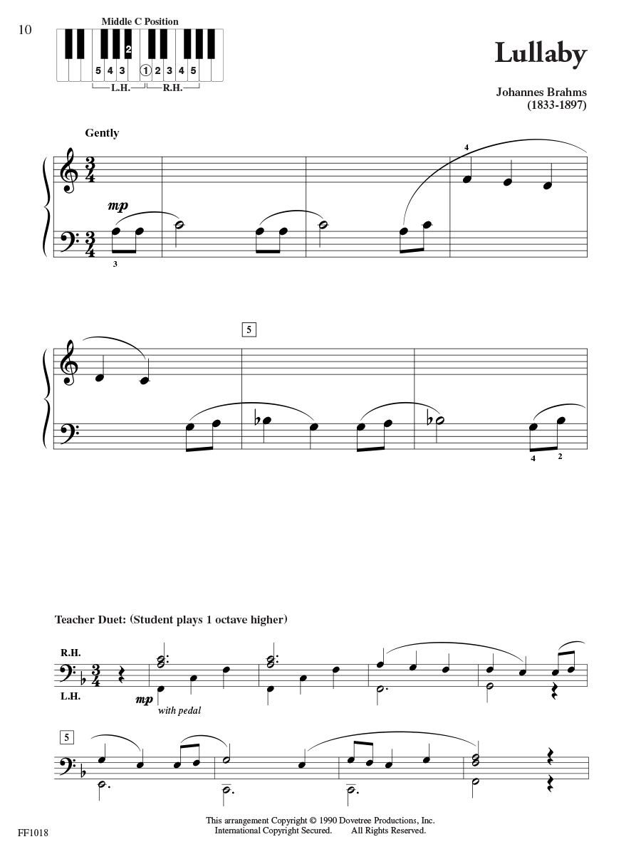 Faber Piano Adventures PlayTime Piano Classics noty pro klavír pro začátečníky