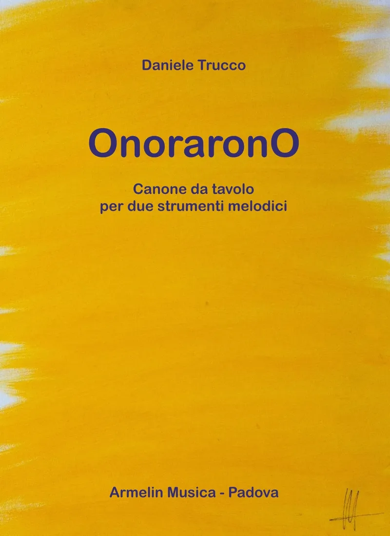 Armelin Musica OnoroaronO noty