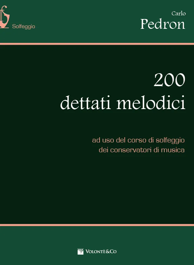 Volonte & Co 200 Dettati Melodici diktáty pro hudební nauku