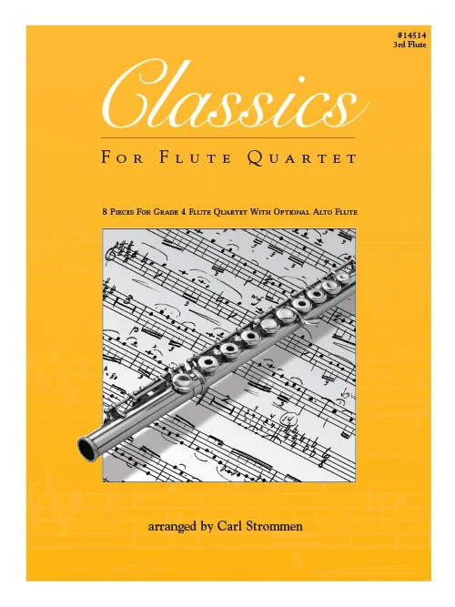 Kendor Music Classics for Flute Quartet noty pro 3. flétnu