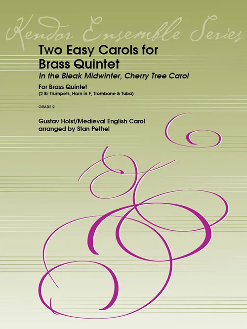 Kendor Music Two Easy Carols noty pro žesťový kvintet