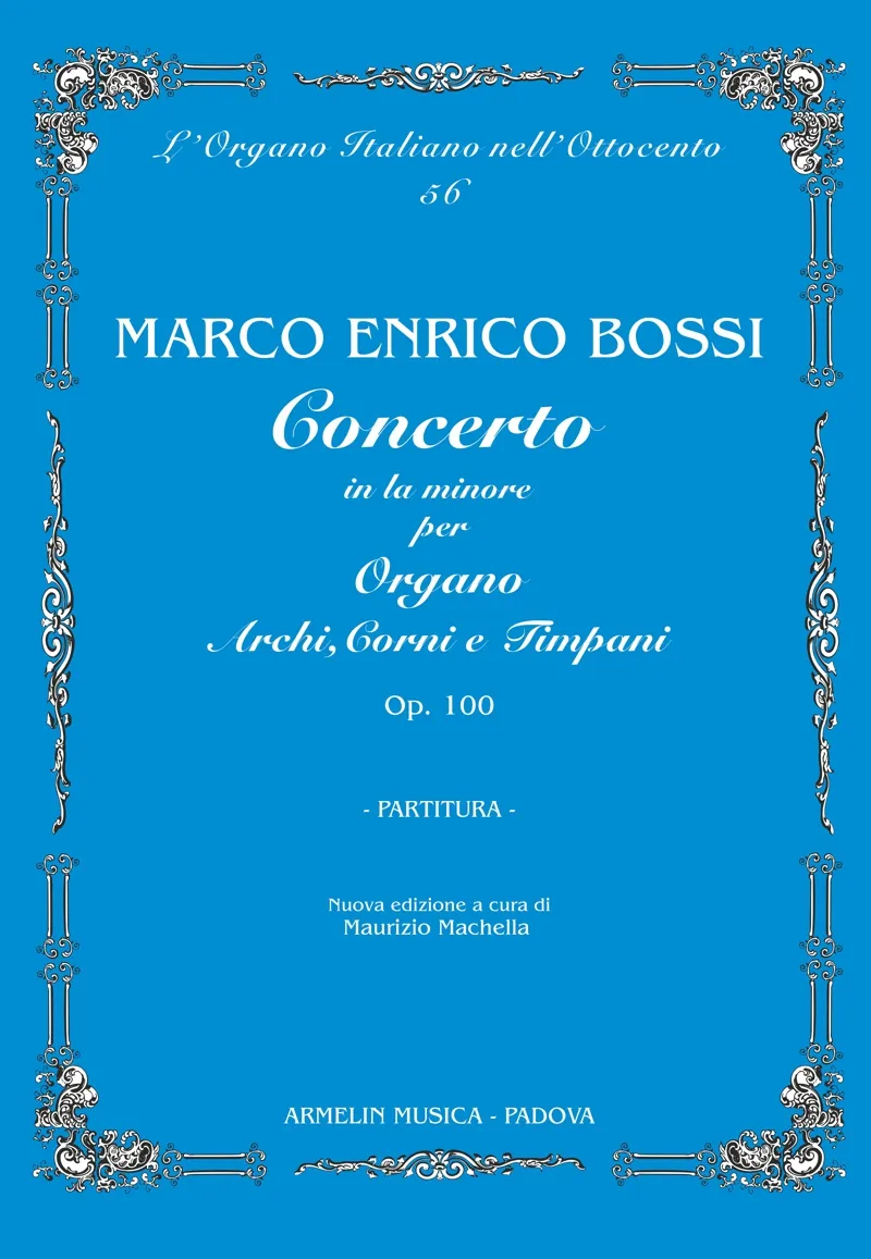 Armelin Musica Concerto la minore op. 100 noty varhany