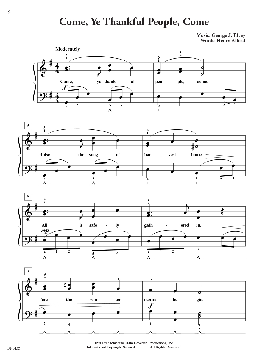 Faber BigTime Piano Hymns noty klavír duchovní
