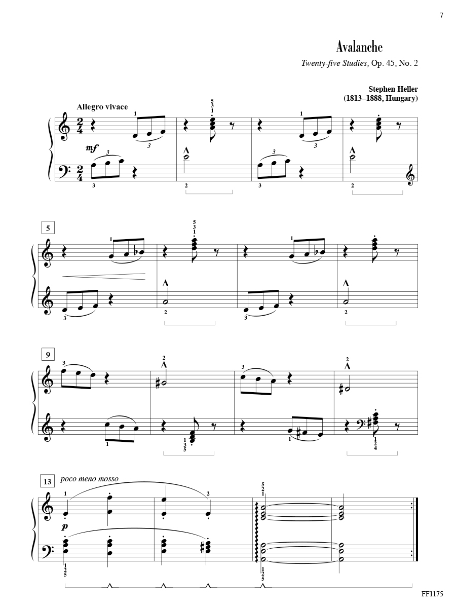 Faber Piano Adventures Dark and Stormy Night noty pro klavír