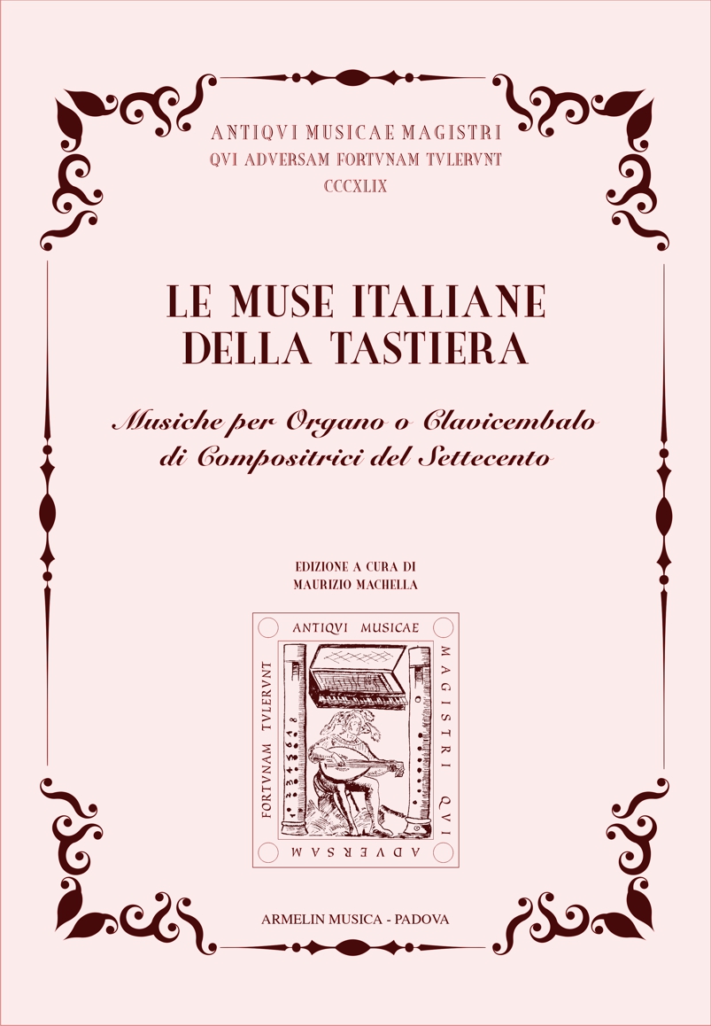 Armelin Musica Le Muse Italiane della Tastiera noty cembalo varhany