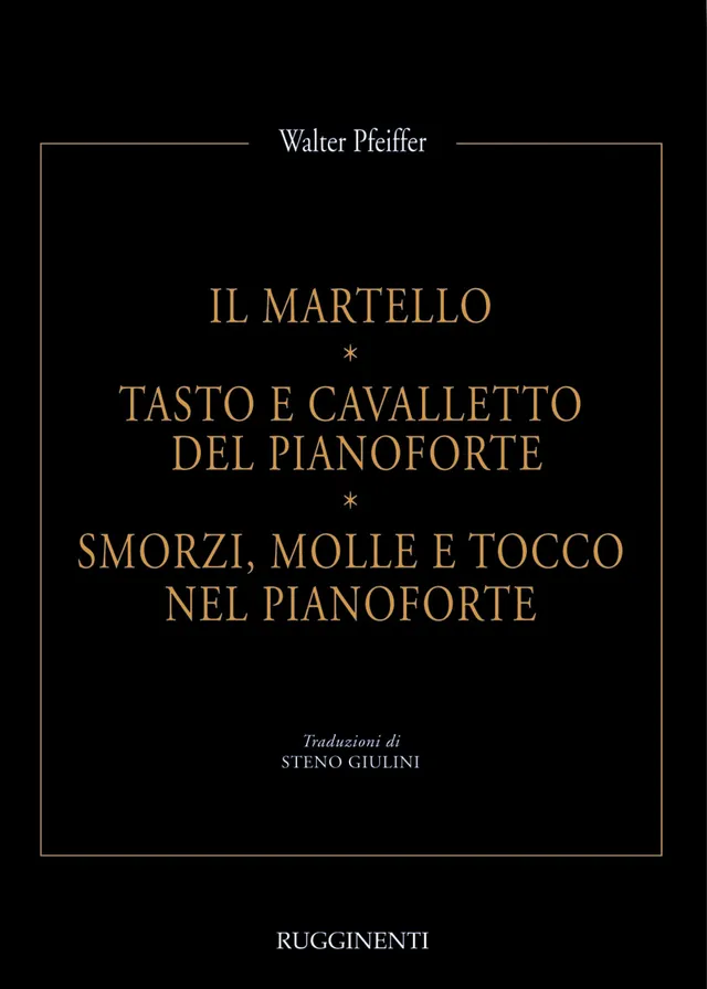 Volonte & Co Il Martello Tasto e Cavalletto kniha o klavíru
