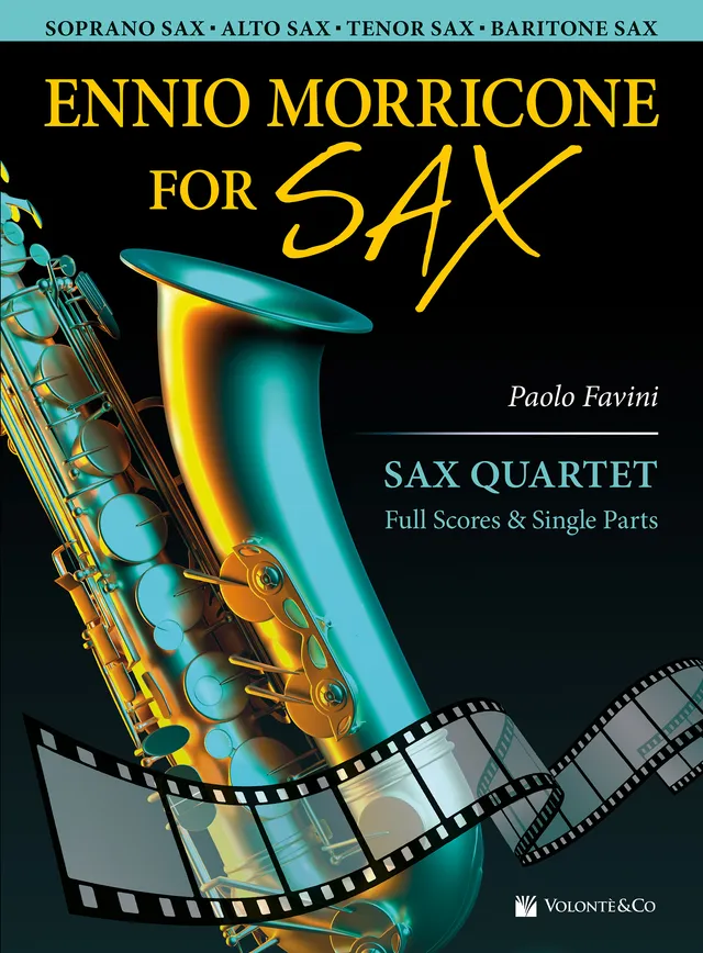 Volonte & Co Ennio Morricone for Sax Quartet noty partitura