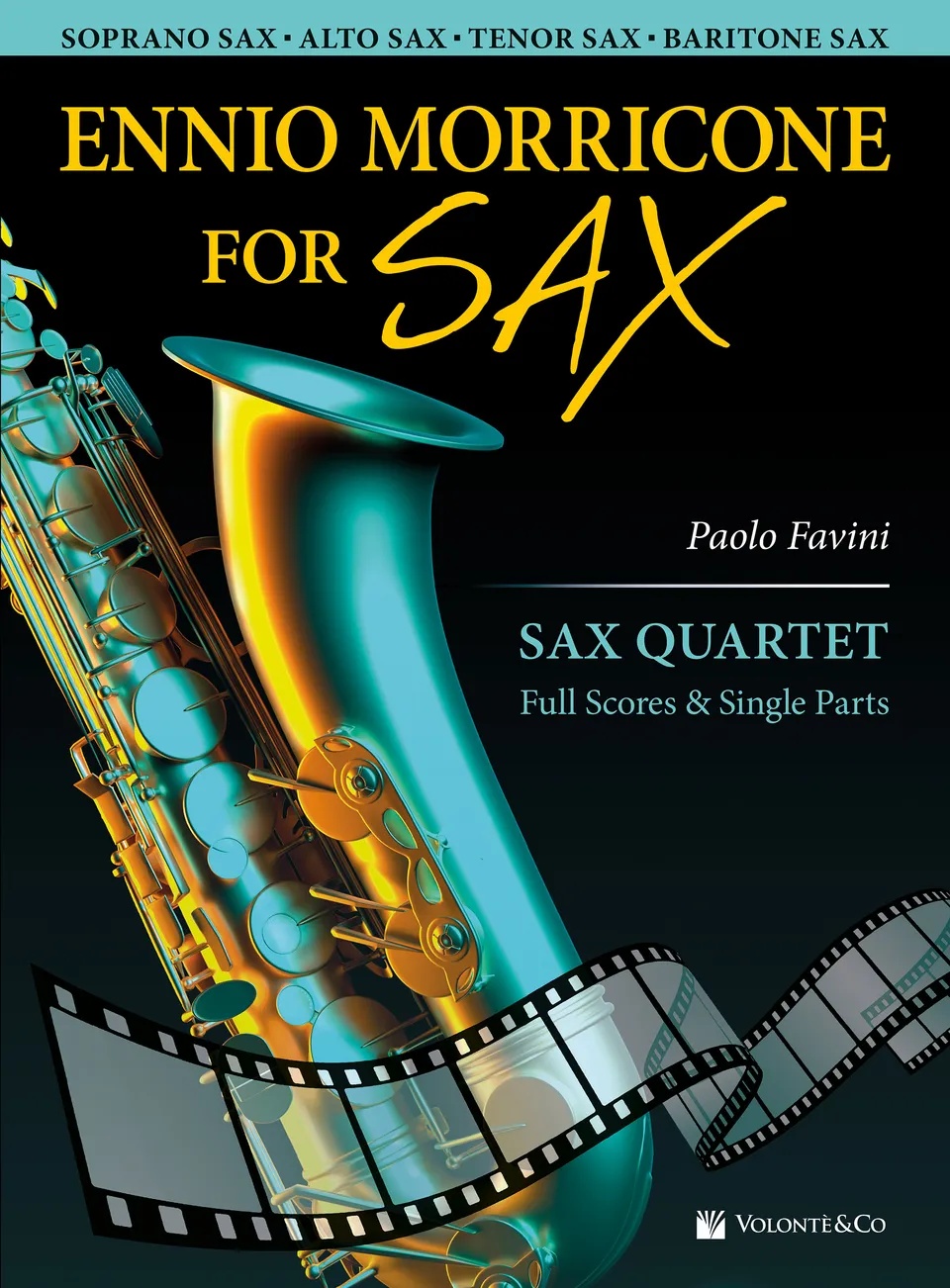 Volonte & Co Ennio Morricone for Sax Quartet noty partitura