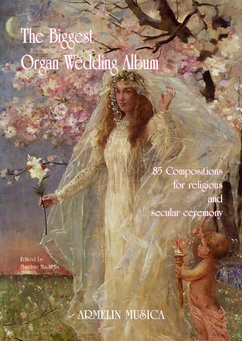 Armelin Musica The Biggest Wedding Organ Album noty 85 skladeb