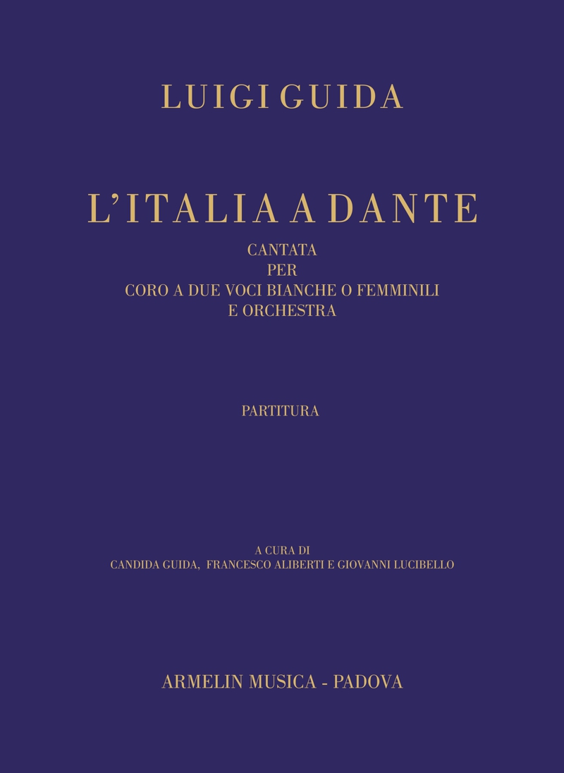 Armelin Musica L’Italia a Dante noty tištěné vydání