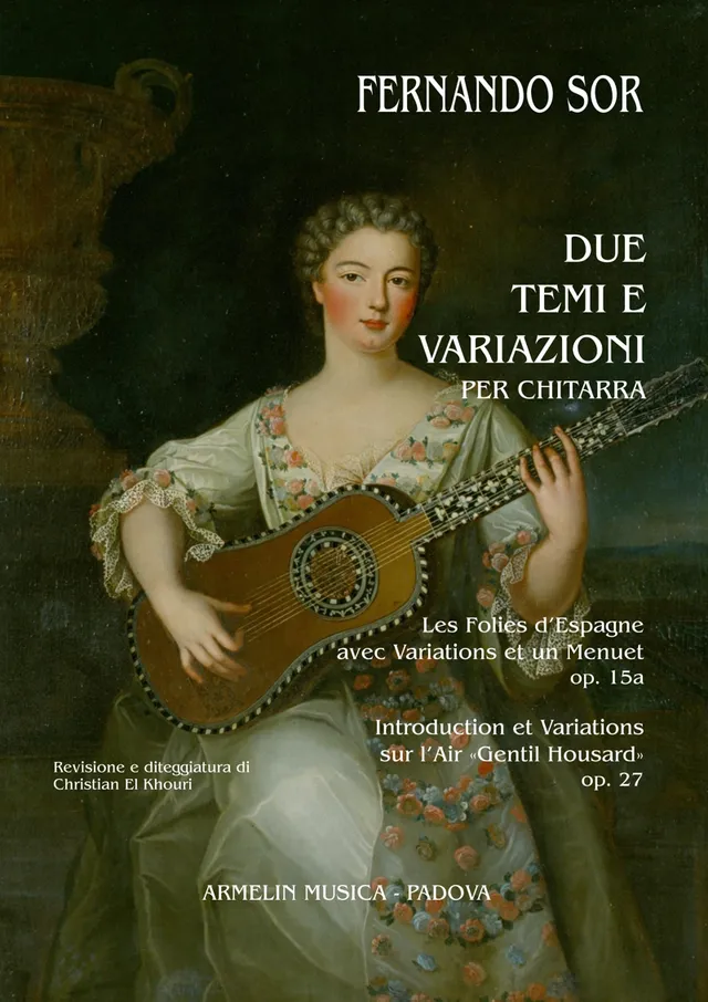 Armelin Musica Due Temi e Variazioni per chitarra noty