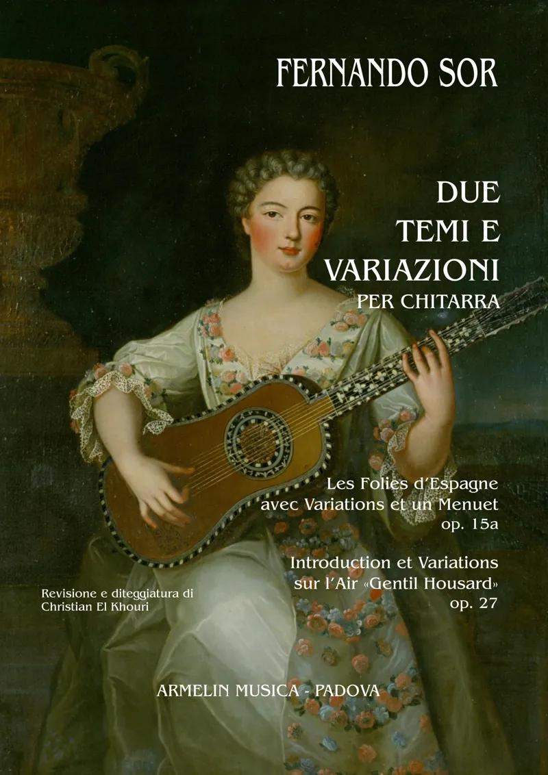 Armelin Musica Due Temi e Variazioni per chitarra noty