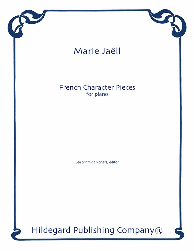 Hildegard French Character Pieces Jaëll noty pro klavír střední