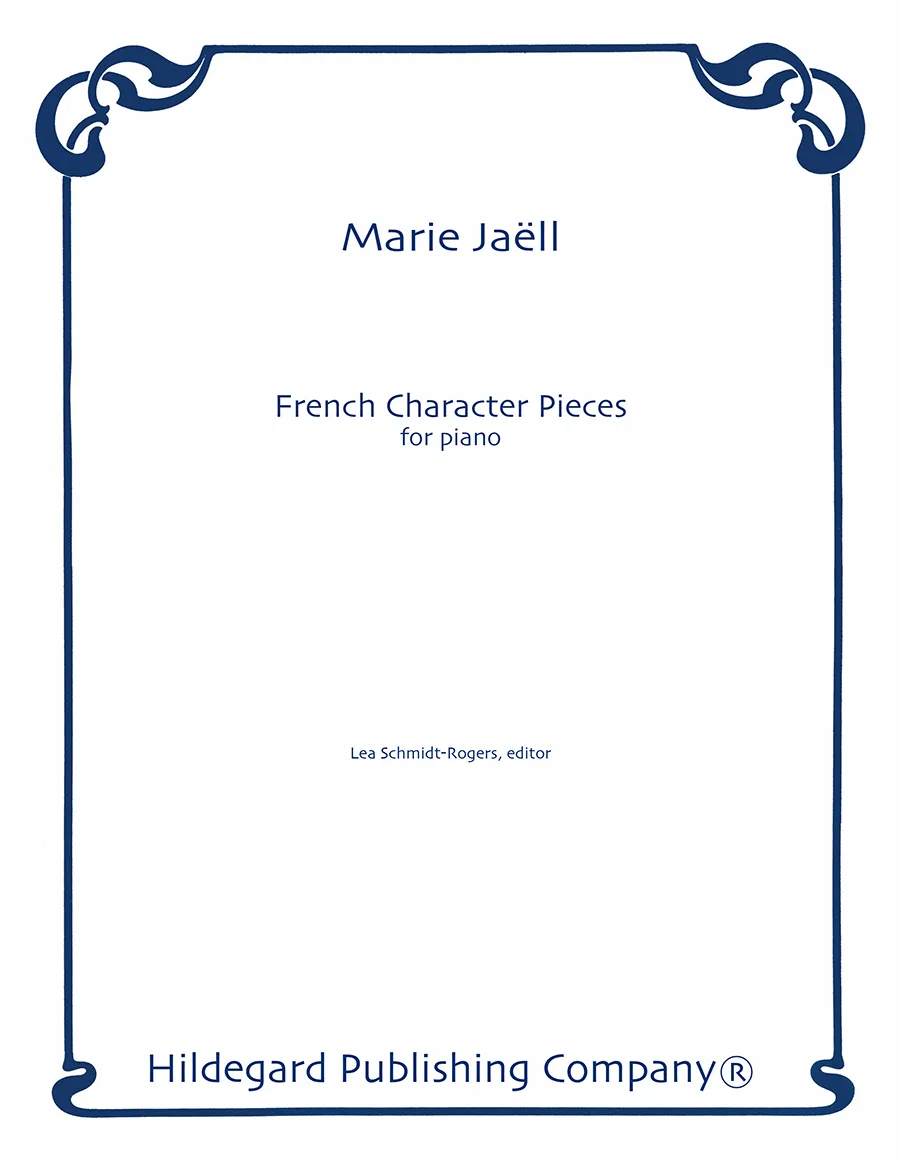 Hildegard French Character Pieces Jaëll noty pro klavír střední