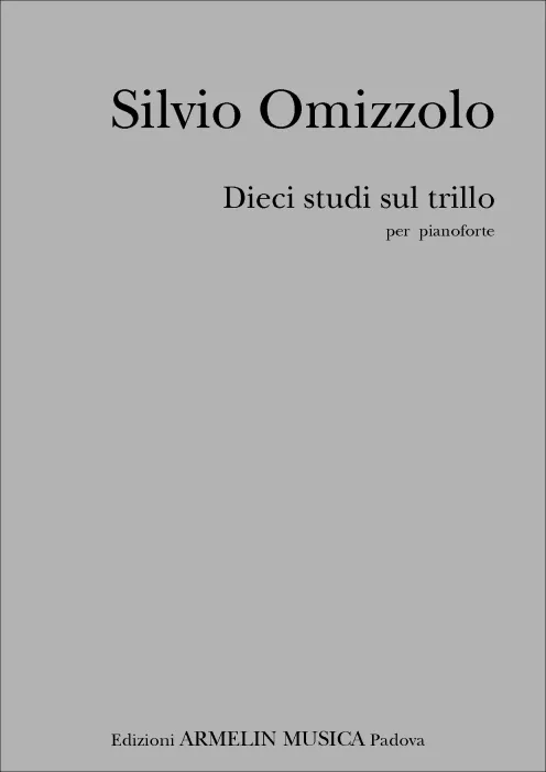Armelin Musica 10 Studi sul Trillo etudy