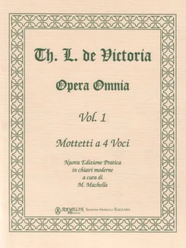 Armelin Musica Opera Omnia volume 1 noty