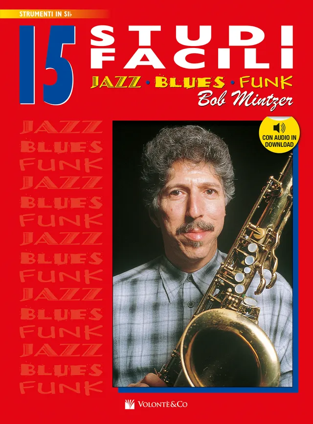 Volonte & Co 15 Studi Facili Jazz Blues Funk noty B