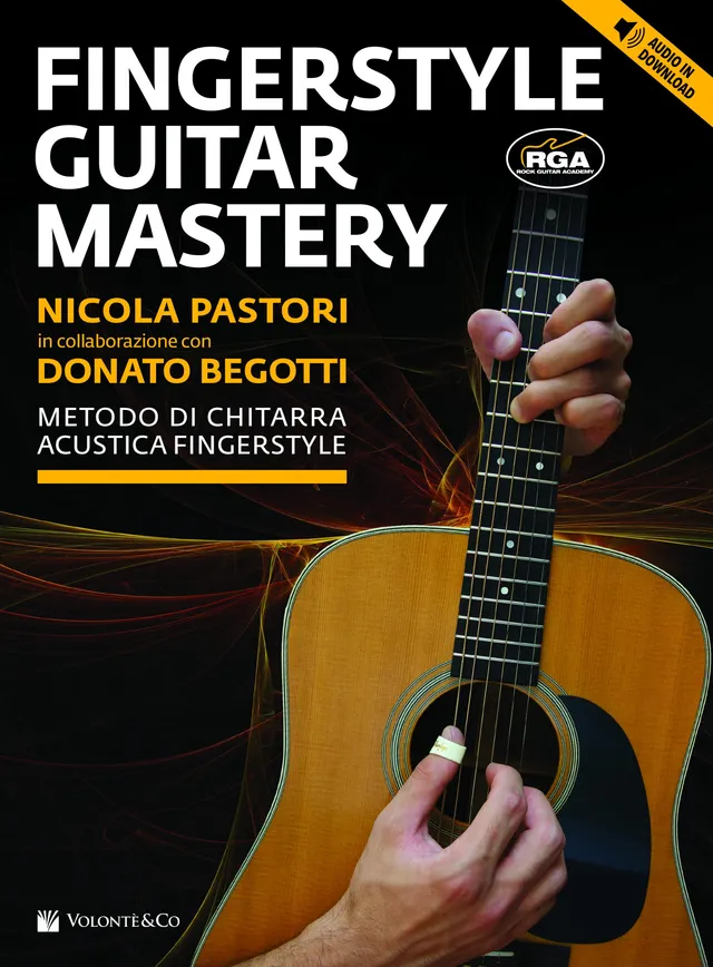 Volonte & Co Fingerstyle Guitar Mastery noty na kytaru s audio