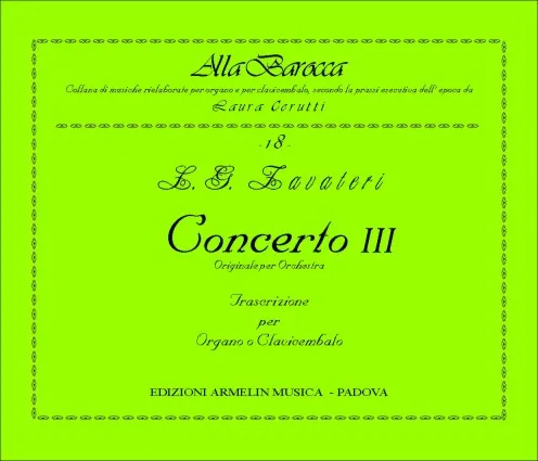 Armelin Musica Concerto III noty ověřené vydání