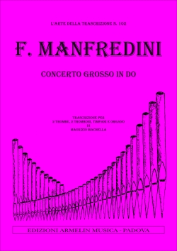 Armelin Musica Concerto Grosso in Do noty pro varhany