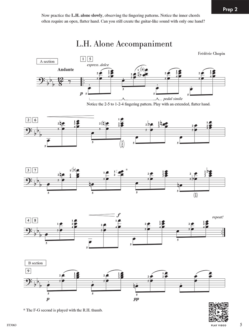 Faber Chopin Nocturne E-flat Op. 9 No. 2 klavír Masterpiece