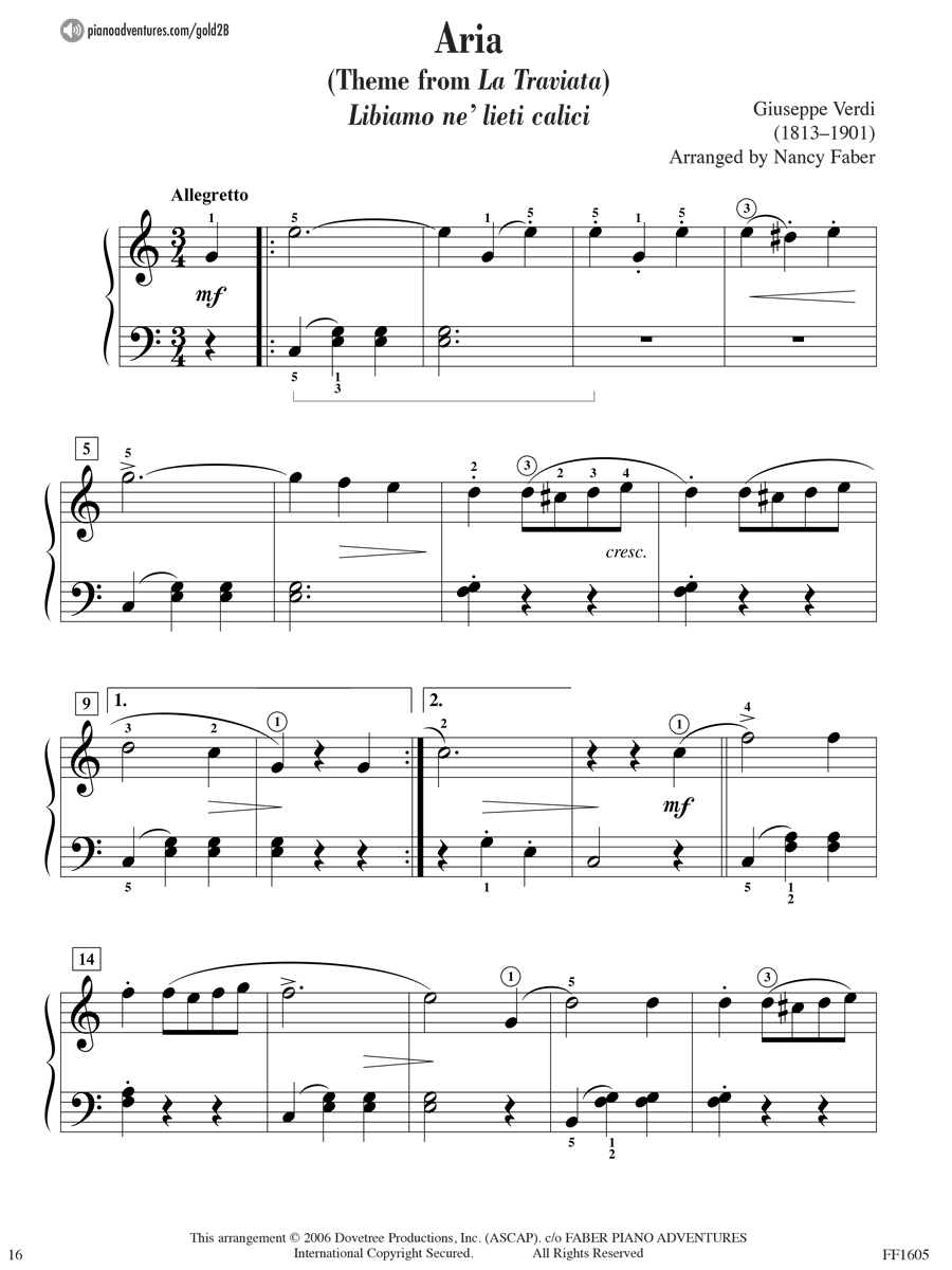 Piano Adventures Level 2B Gold Star Performance klavírní škola s audiem