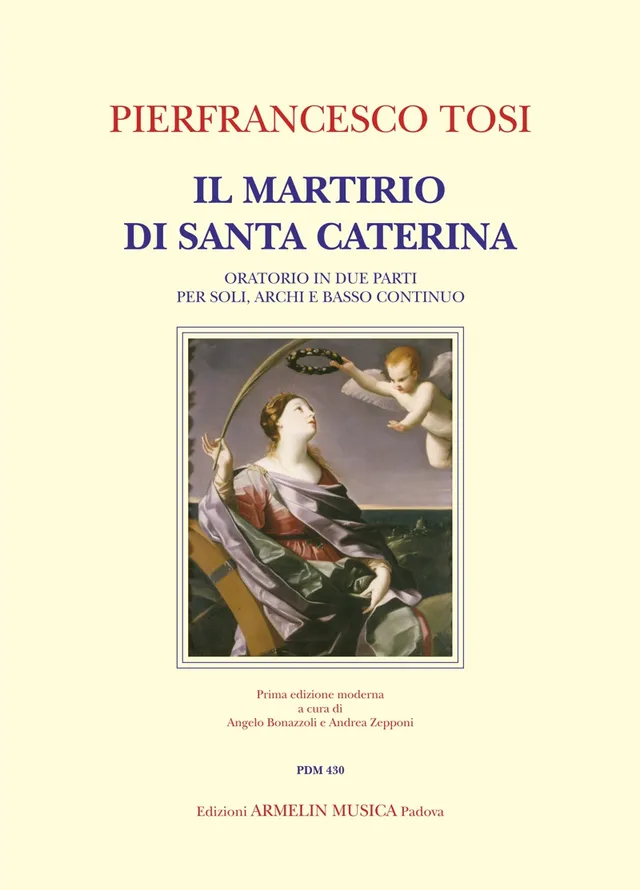 Armelin Musica Il martirio di Santa Caterina noty partitura