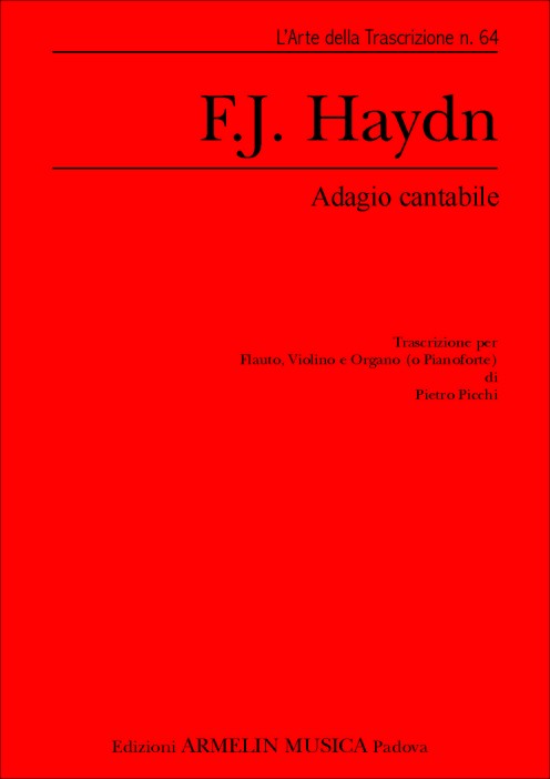 Armelin Musica Adagio Cantabile noty pro varhany