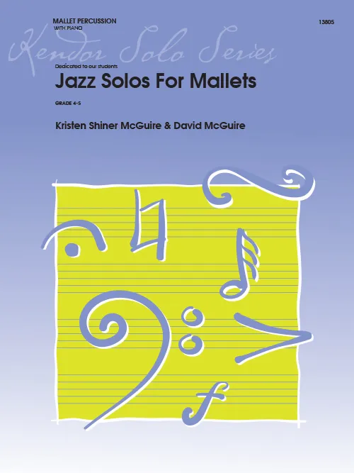 Kendor Music Jazz Solos For Mallets noty marimba