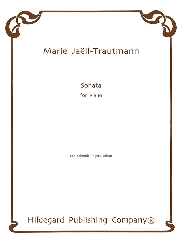 Hildegard Publishing Company Piano Sonata noty pro klavír Jaëll