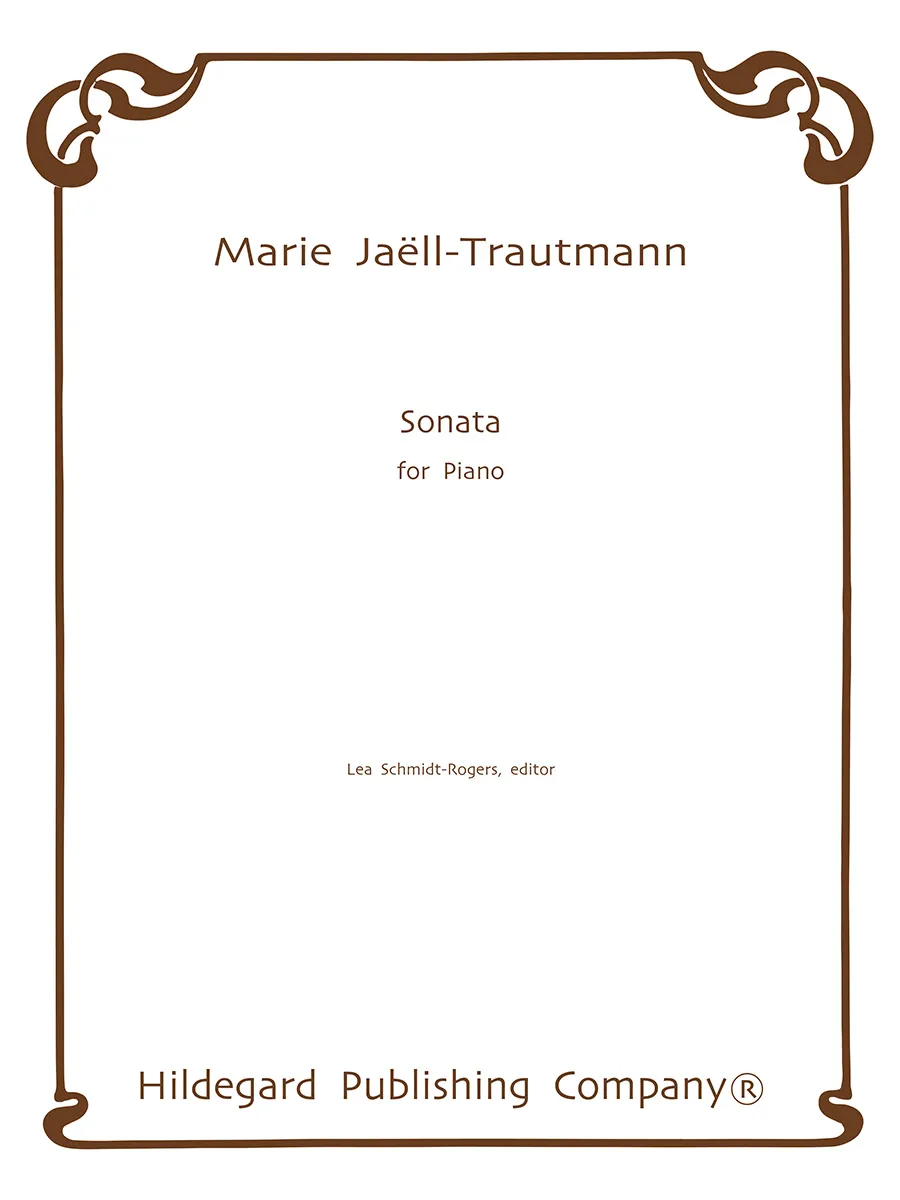 Hildegard Publishing Company Piano Sonata noty pro klavír Jaëll