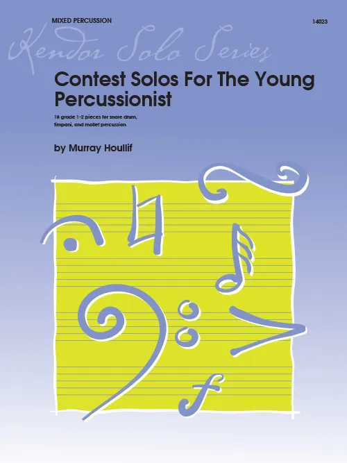 Kendor Music Contest Solos Young Percussionist noty bicí