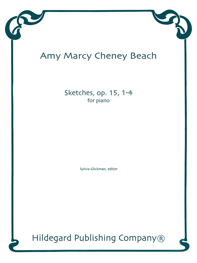 Hildegard Publishing Company Sketches Beach klavírní noty op. 15