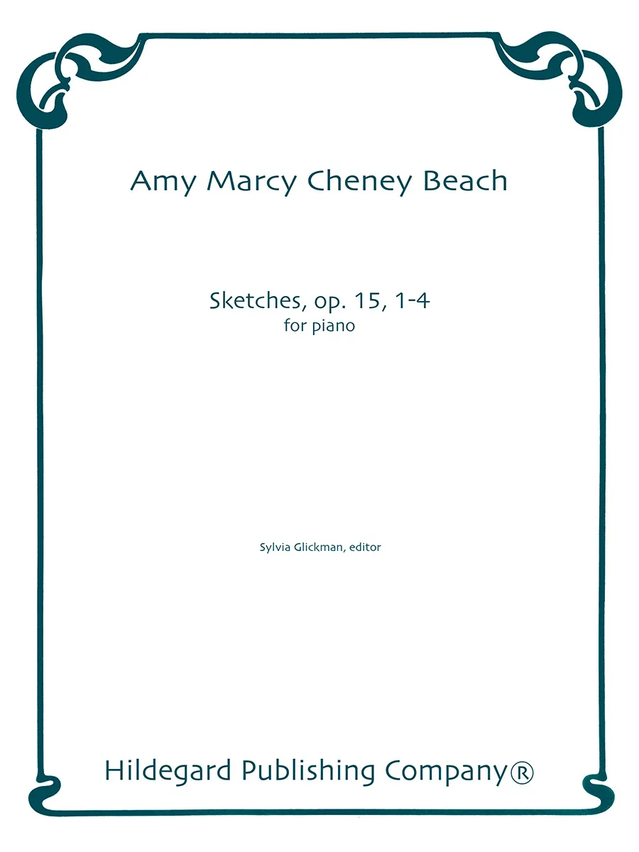 Hildegard Publishing Company Sketches Beach klavírní noty op. 15