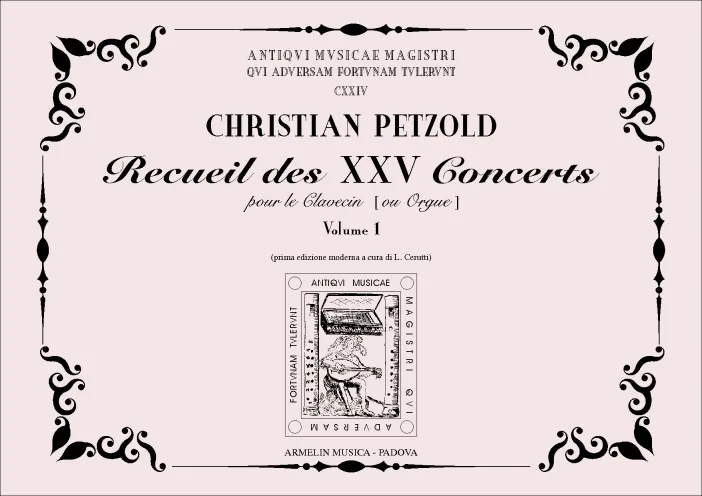 Armelin Musica Recueil des XXV Concerts vol. 1 noty