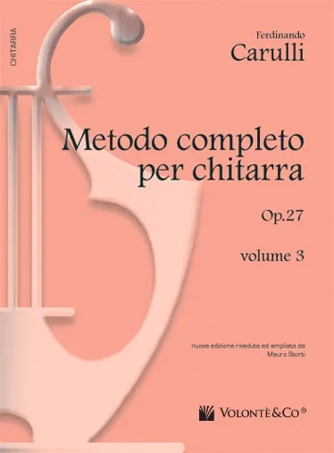 Volonte & Co Metodo Completo per Chitarra Op.27 Vol.3 noty pro kytaru