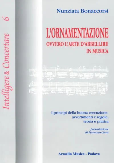 Armelin Musica L’Ornamentazione kniha o ornamentaci