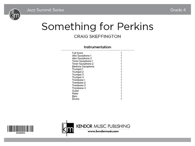 Kendor Something for Perkins noty partitura big band