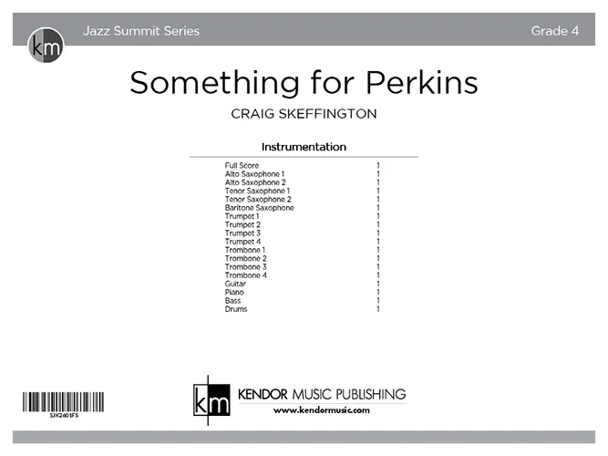 Kendor Something for Perkins noty partitura big band