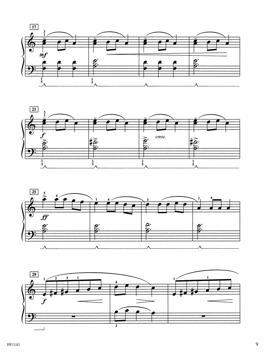 Faber Piano Adventures Level 3A Christmas noty vánoční