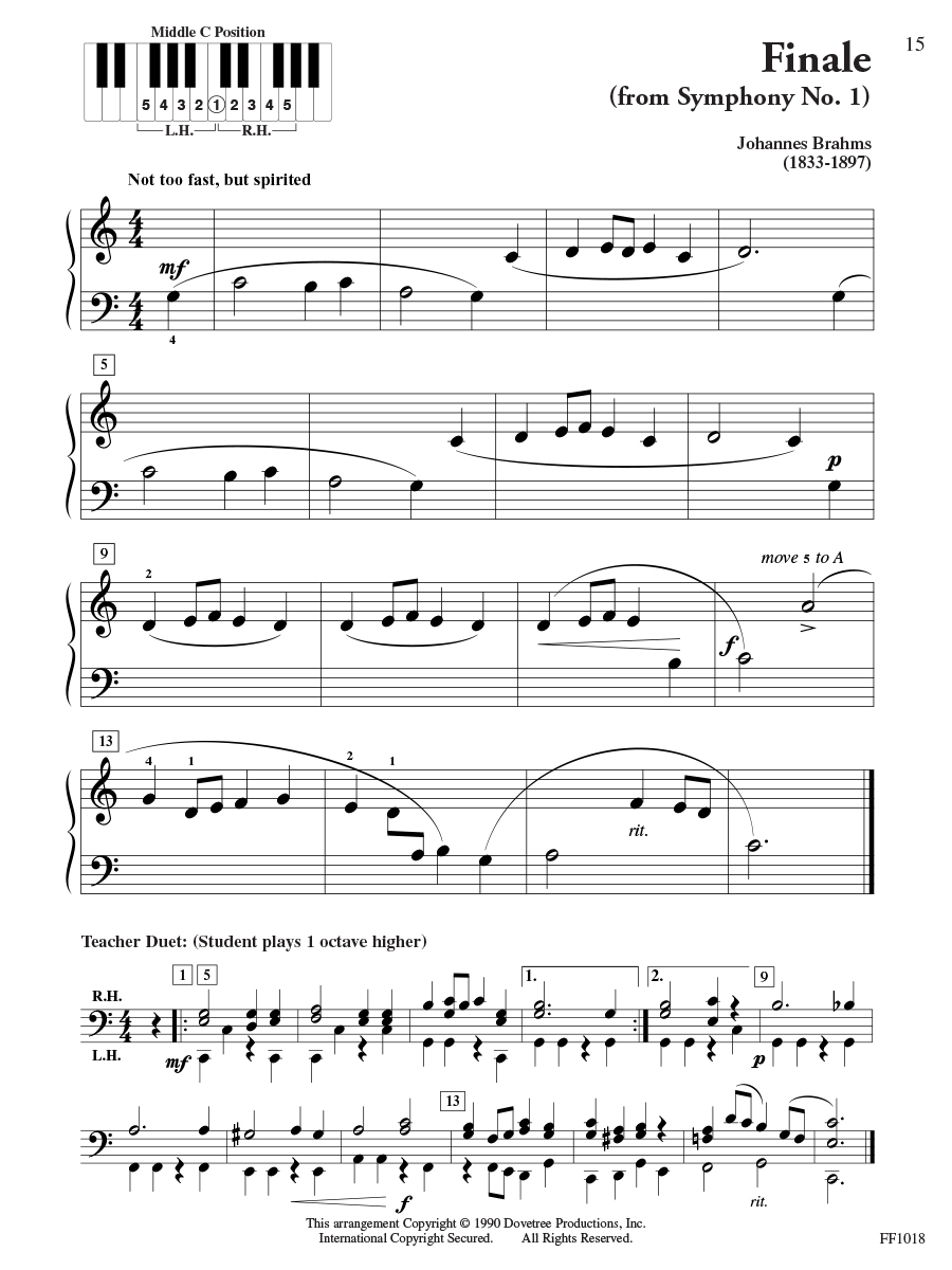 Faber Piano Adventures PlayTime Piano Classics noty pro klavír pro začátečníky