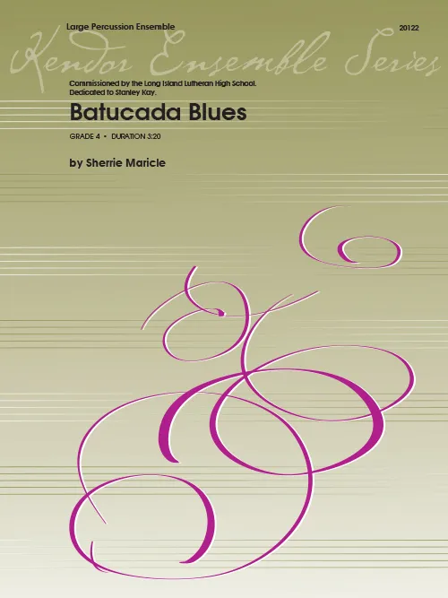 Kendor Music Batucada Blues noty pro bicí soubor 10 hráčů