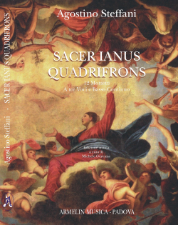 Armelin Musica Sacer Ianus quadrifrons moteta