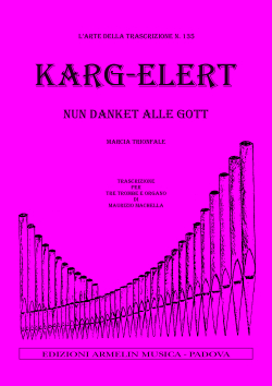 Armelin Musica Nun danket alle Gott noty pro varhany