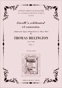 Armelin Musica Corelli Twelve Concertos vol. 1 noty pro varhany