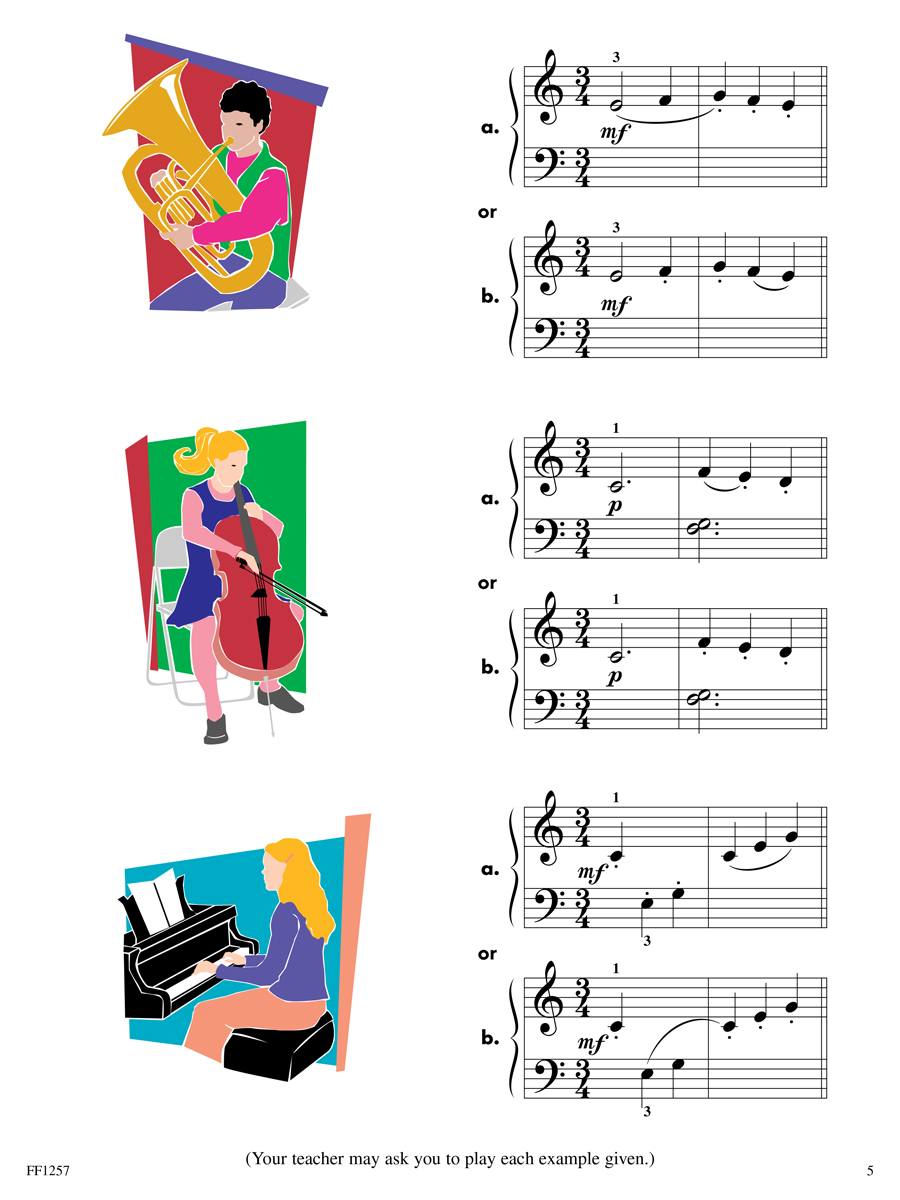 Faber Piano Adventures Level 1 Popular Repertoire noty
