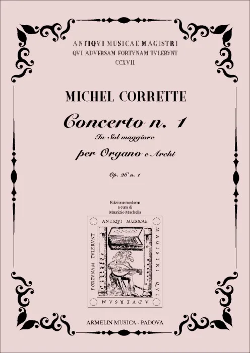 Armelin Musica Concerto n. 1 Sol dur op. 26 noty
