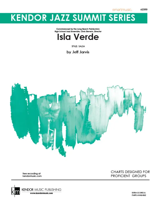 Kendor Music Isla Verde partitura salsa pro big band